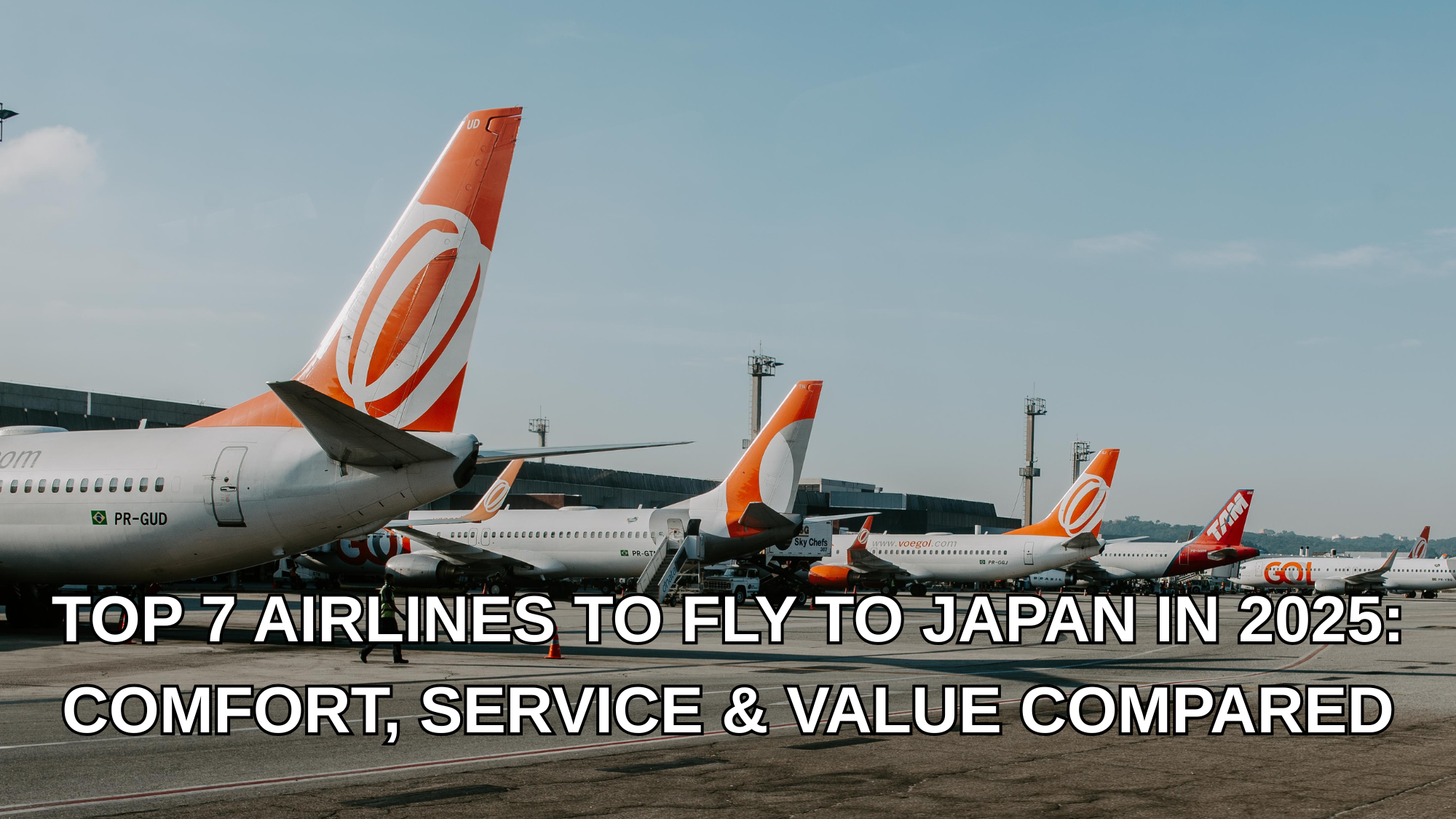 Top 7 Airlines to Fly to Japan in 2025: Comfort Service & Value Co
