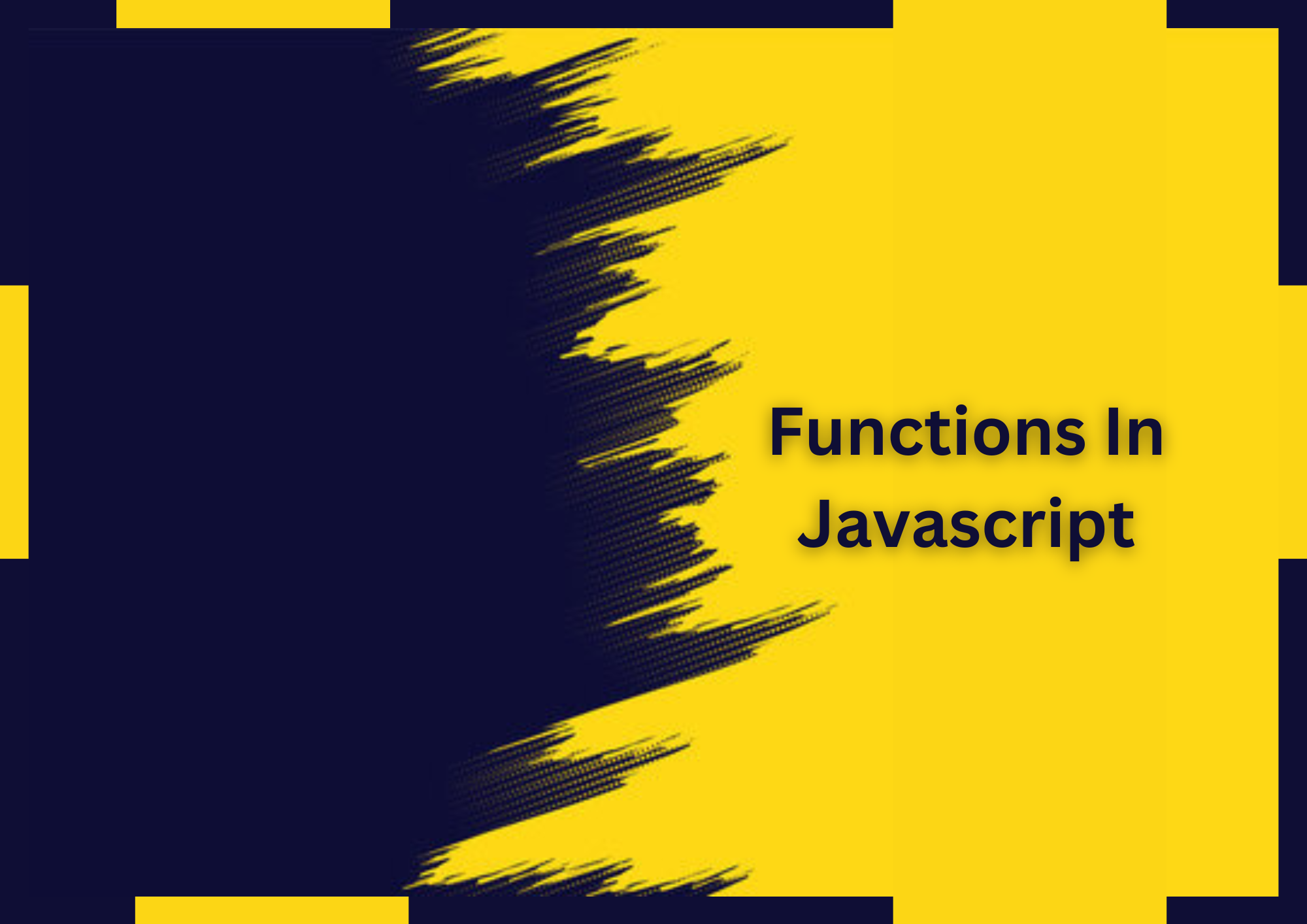 Functions in JavaScript