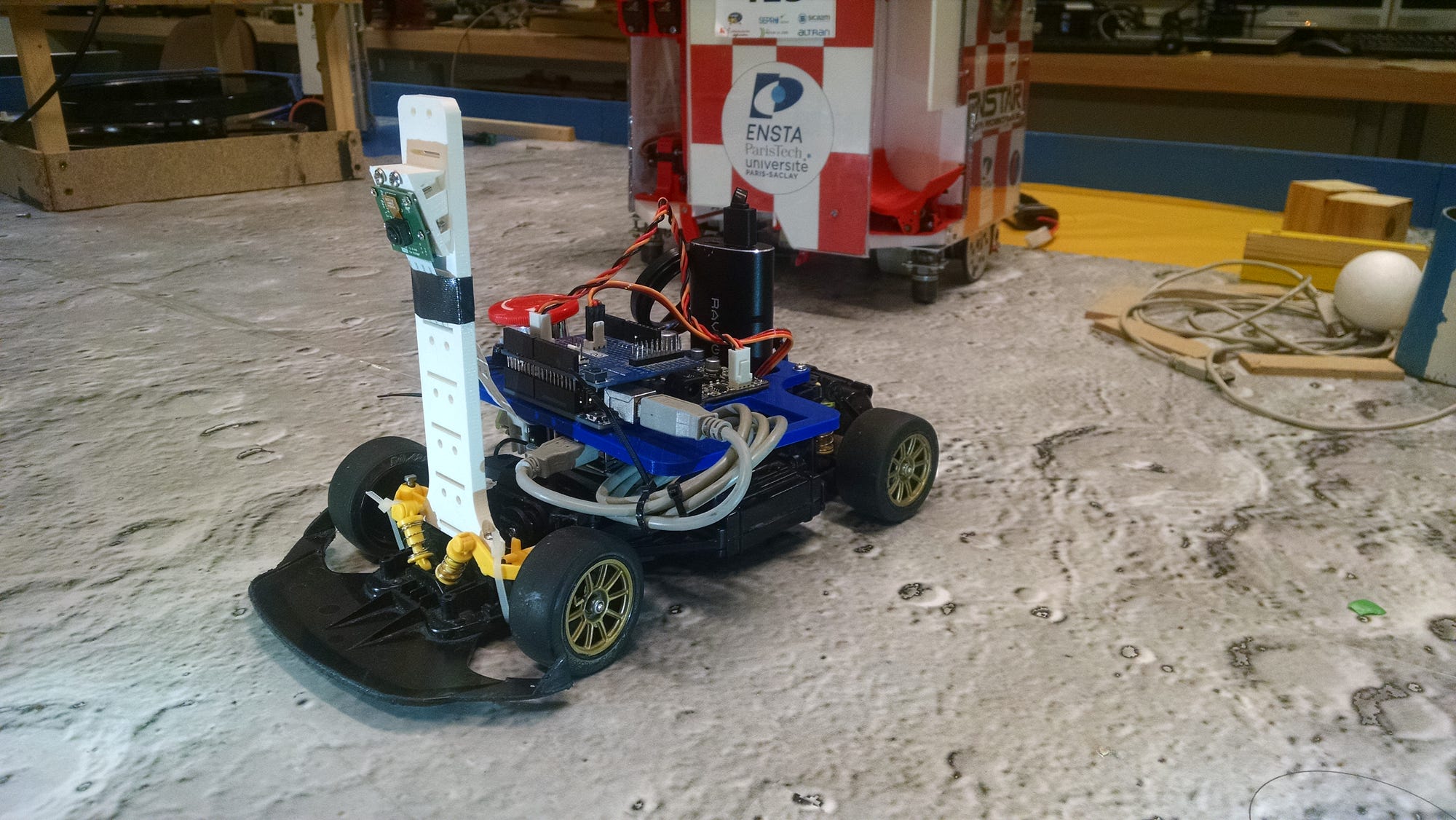 The racing robot