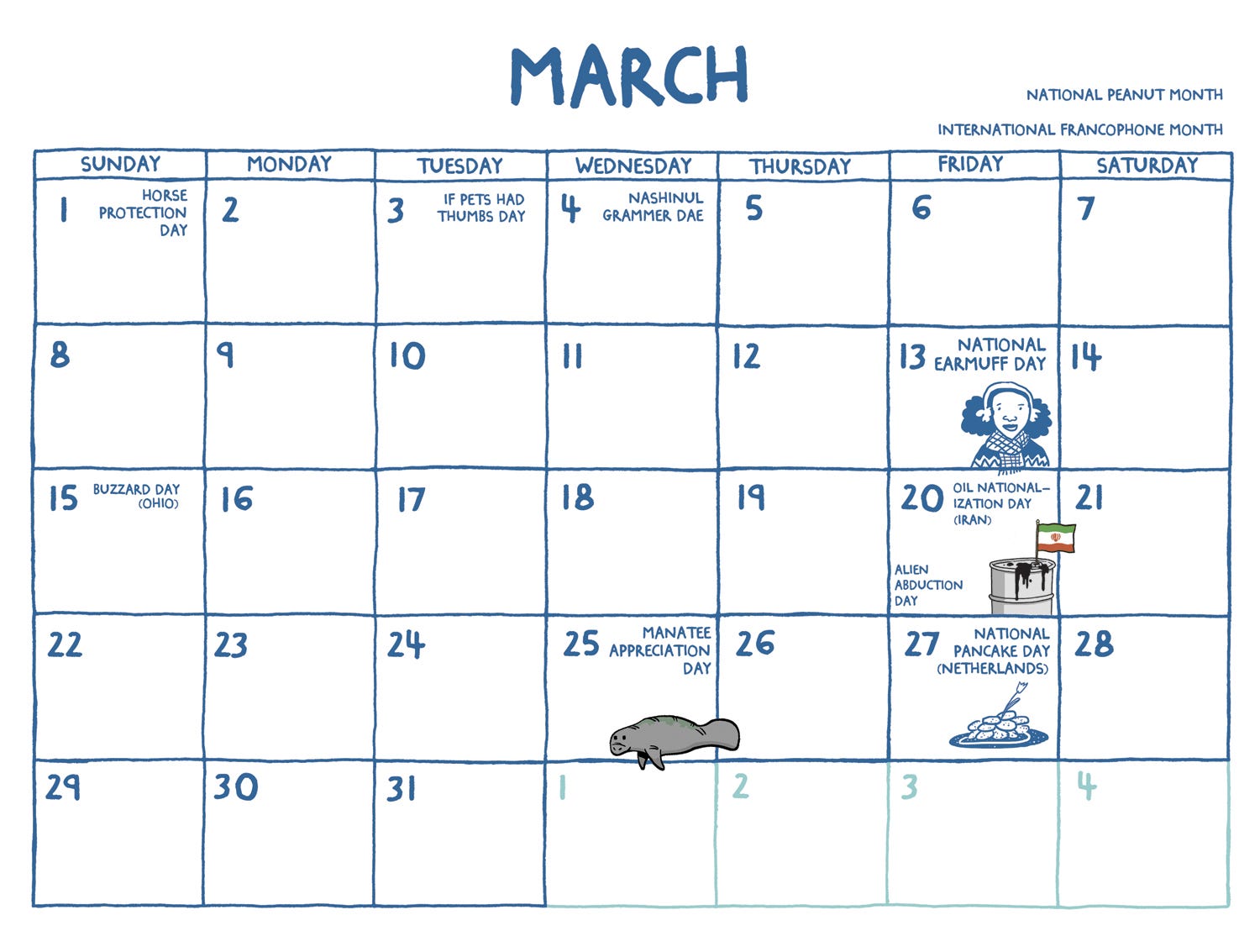 The Nib s Calendar Of Obscure Holidays The Nib Medium