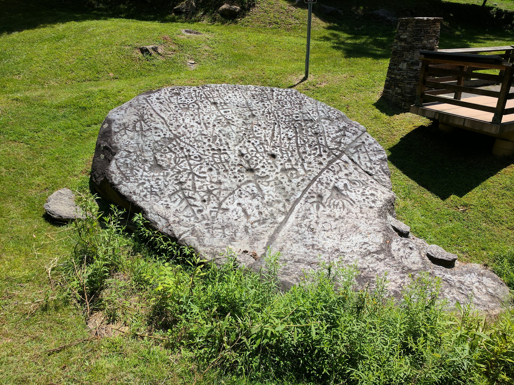 The indecipherable rock art of Judaculla means different things to