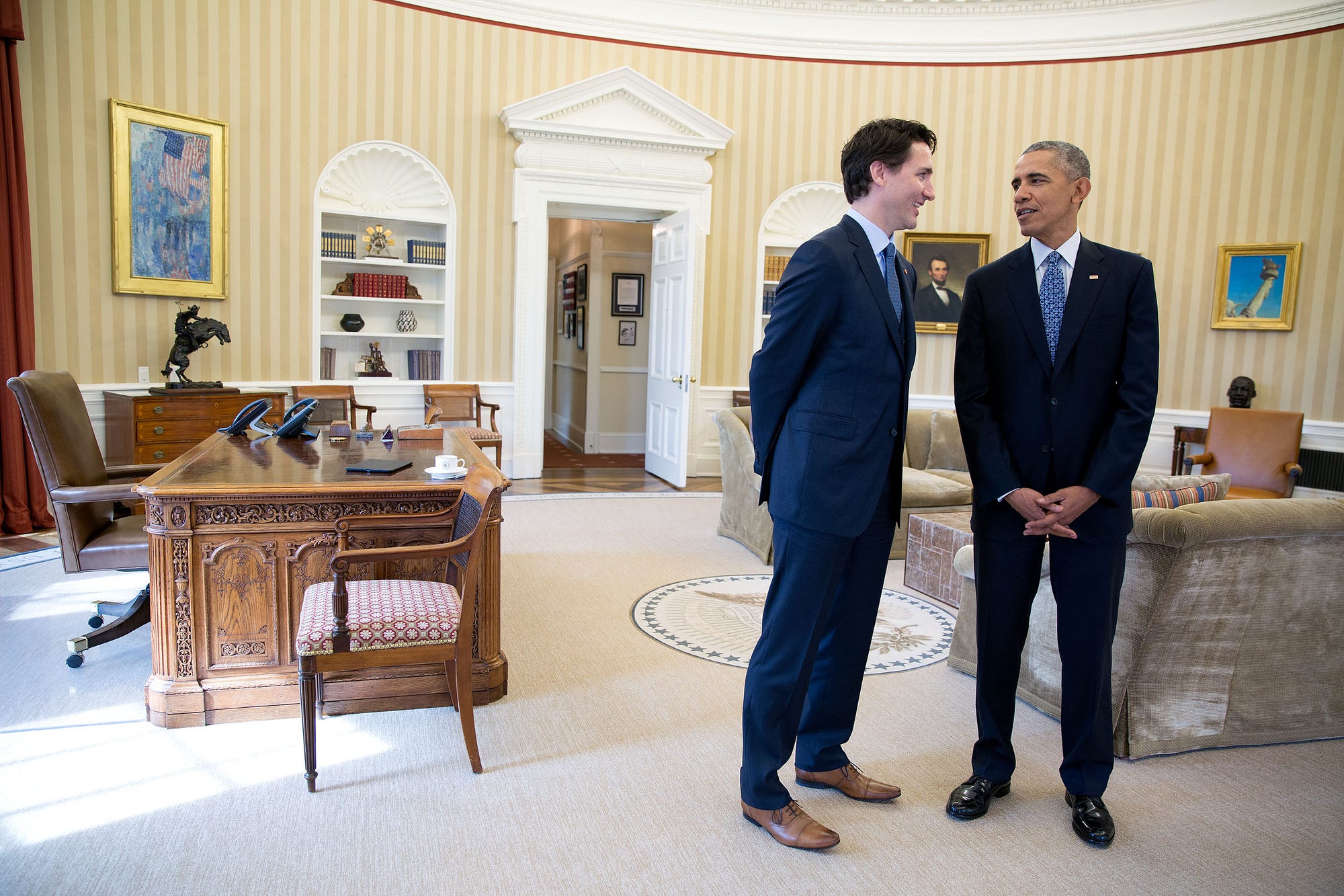 us presidents visit canada