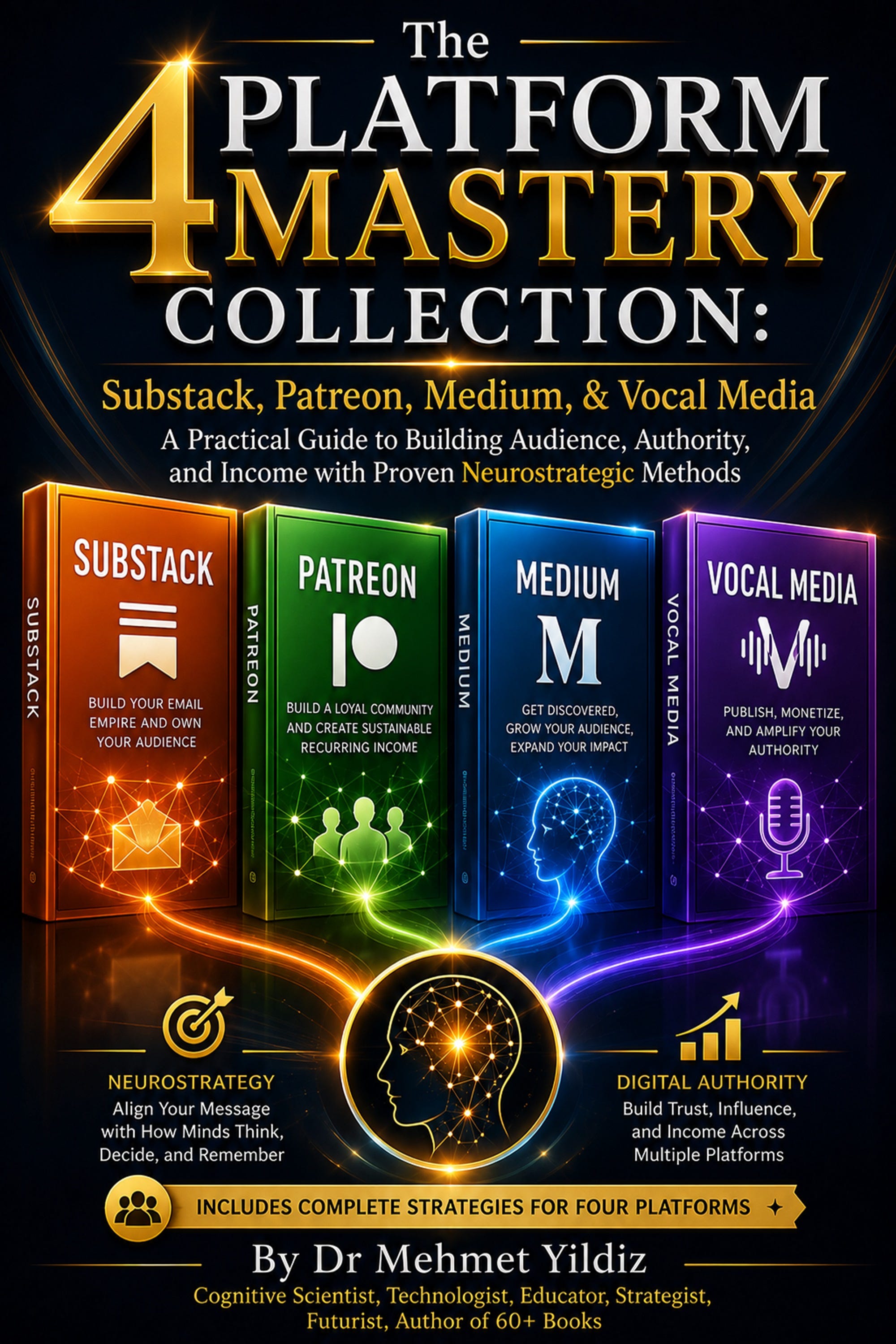 The Synergy of Leveraging 4 Writing Platforms for Creators, Book Authors, Professionals, and…