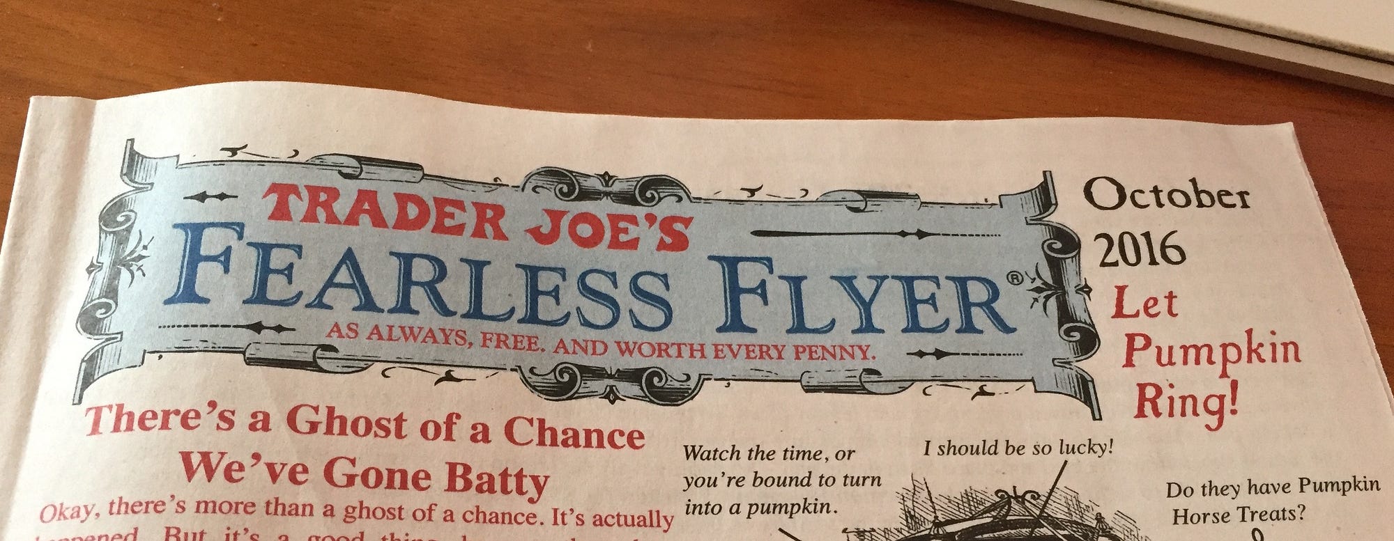 Another Close Reading of Trader Joe’s “Fearless Flyer”