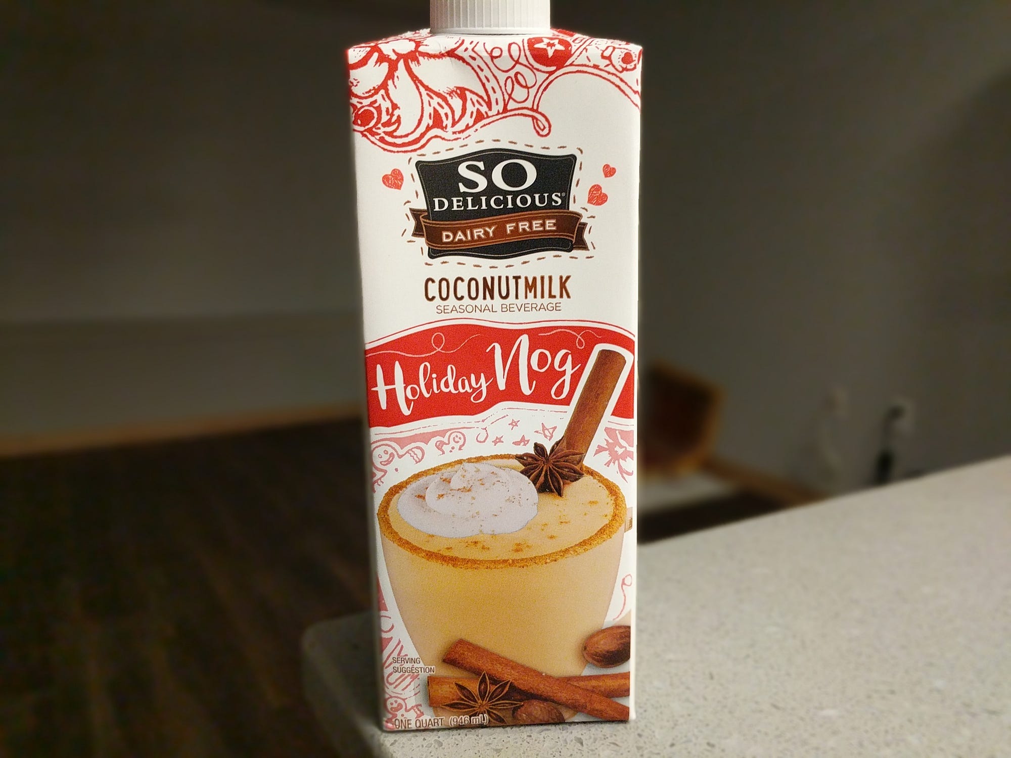 coconut milk eggnog