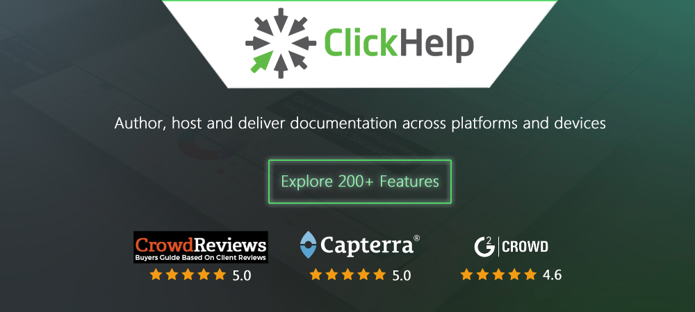 Clickhelp review : online documentation tool for mac download