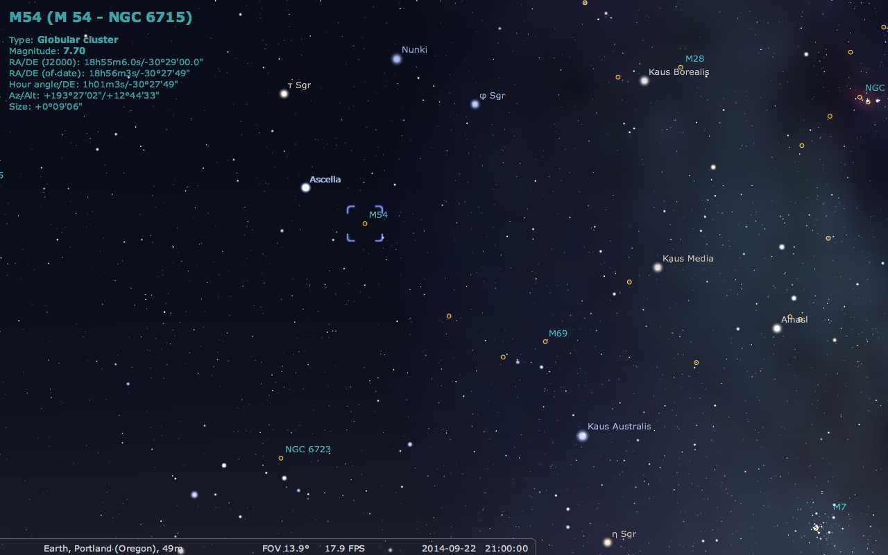 Messier Monday: The First Extragalactic Globular, M54