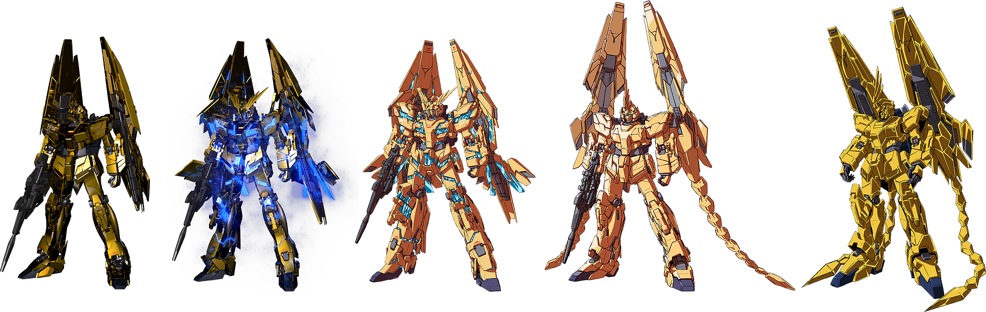 Gundam Nt Design History Rx 0 Unicorn Gundam 03 Phenex