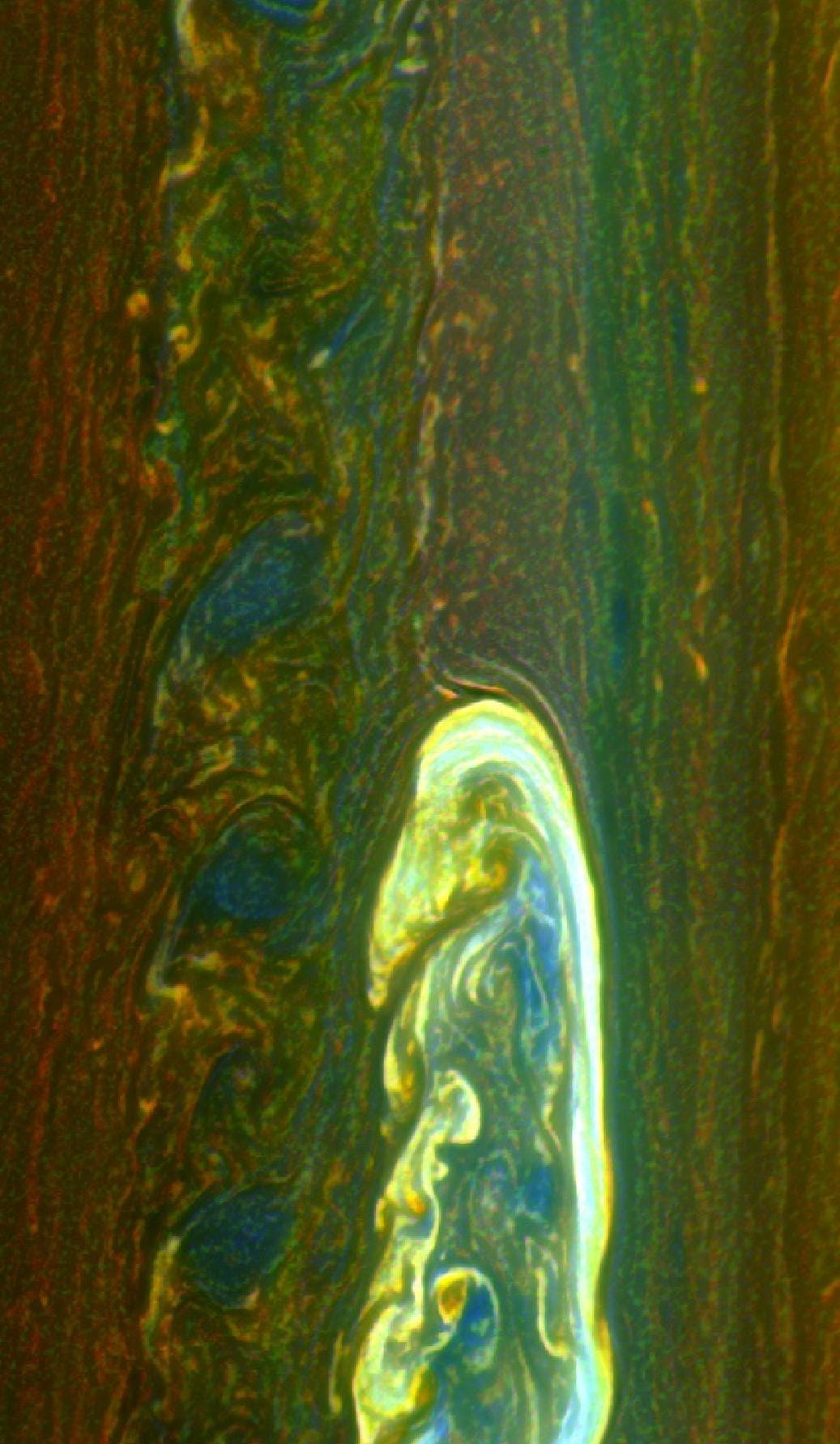 Mostly Mute Monday: See Inside The Swirling Storms Of Saturn
