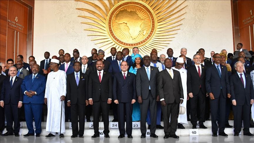 AU (Source: [Anadolu Agency](https://www.aa.com.tr/en/africa/african-leaders-meet-in-33rd-annual-summit/1728938))
