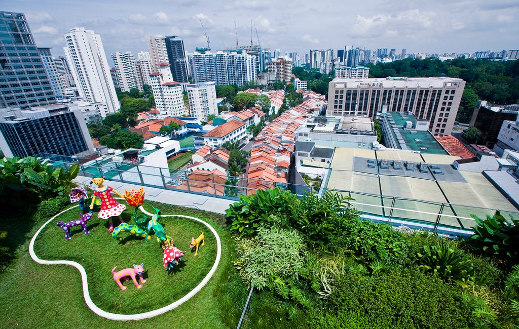 10 Fun And Free Activities To Do In Orchard Road Head To Levels 11 And 12 Of Orchard Central You Will Find Yourself Lost In A Charming Roof Garden Overlook The City Along With Little Waterfalls