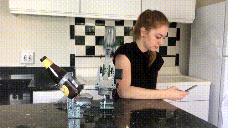 We are not quite there yet in AI. GIF by the awesome [Simone Giertz](https://www.youtube.com/channel/UC3KEoMzNz8eYnwBC34RaKCQ).