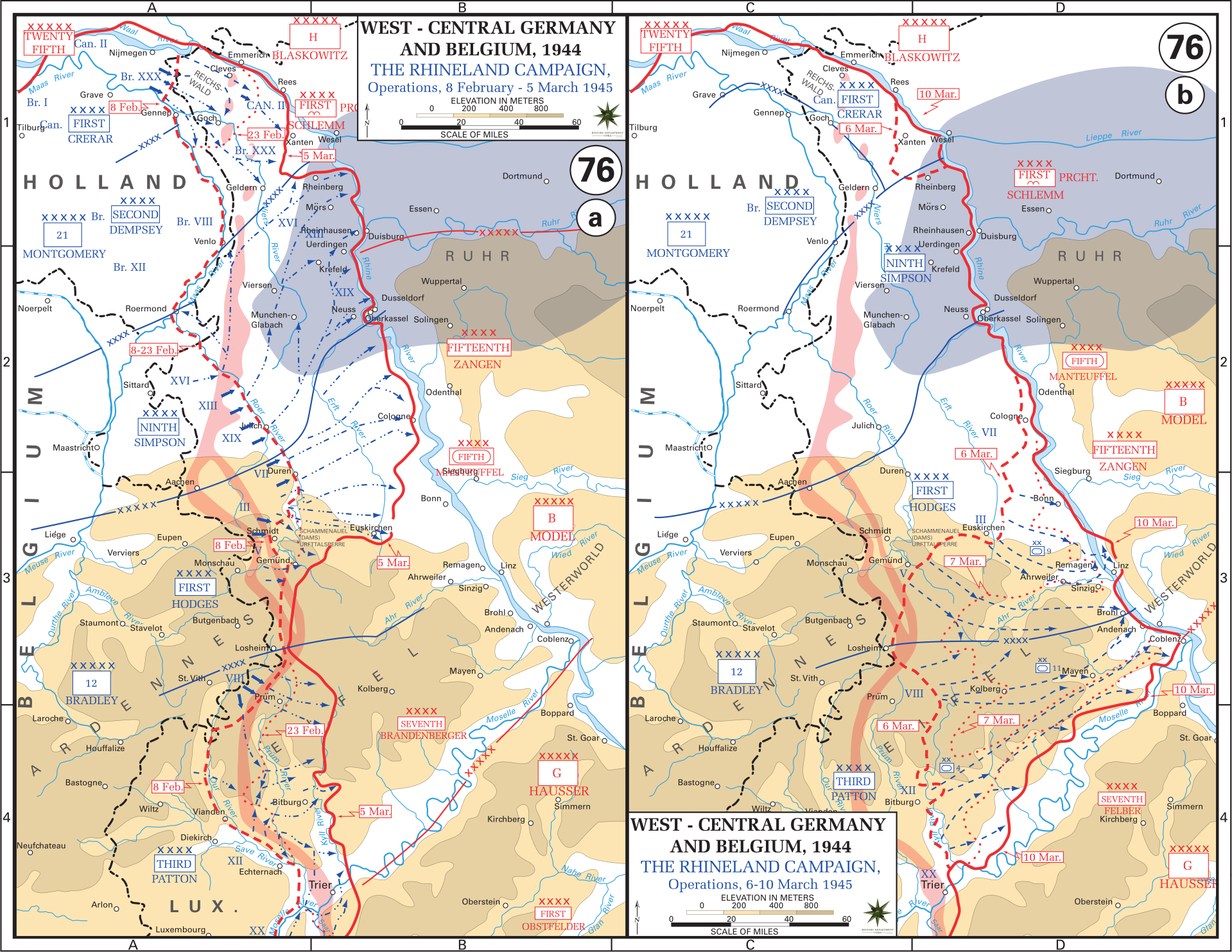 Rhineland Ww2 Map