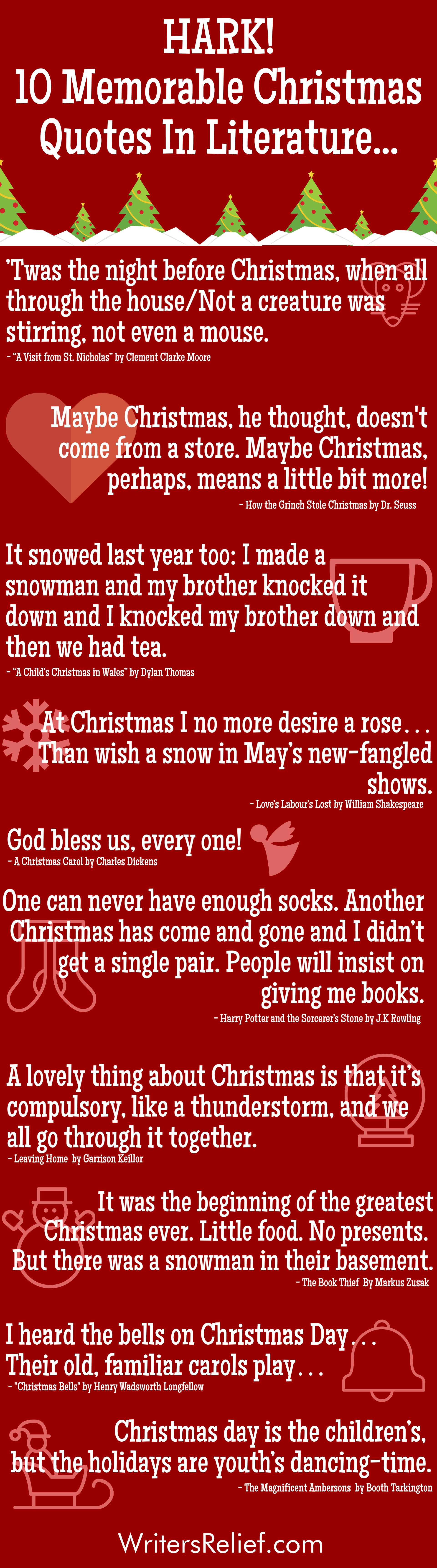 christmas quotes in literature