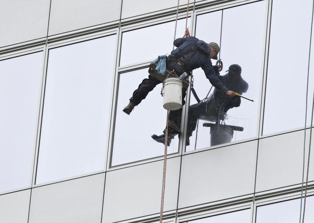 job description very much like bridge painters a high rise window cleaner is more dangerous due to the extreme heights one is supposed to work at rather - Window Cleaner Job Description job description very much like bridge painters a high rise window cleaner is more dangerous due to the extreme heights one is supposed to work at rather - Window Cleaner Job Description