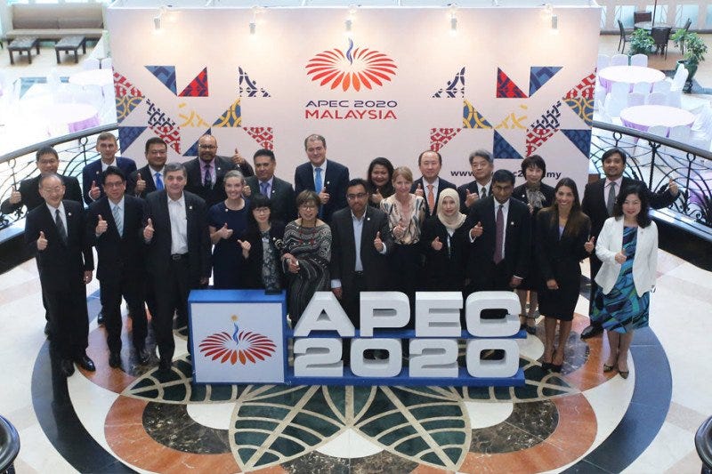 APEC (Source: [Antara News](https://en.antaranews.com/news/142094/apec-regional-dialog-underway-amid-covid-19-outbreak))