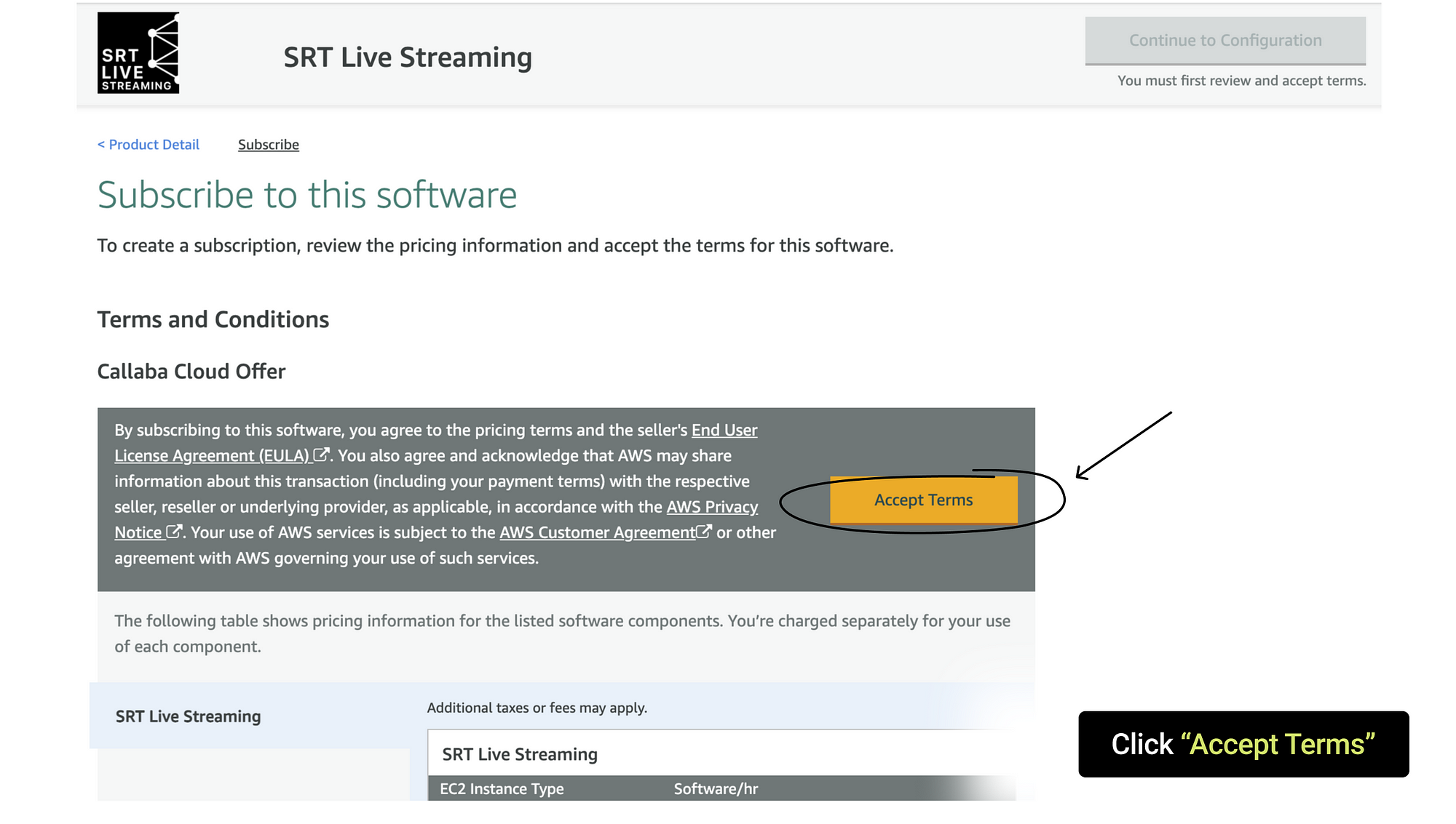 How to set up streaming from JVC GY-HC500U camera using SRT protocol and  Callaba Cloud