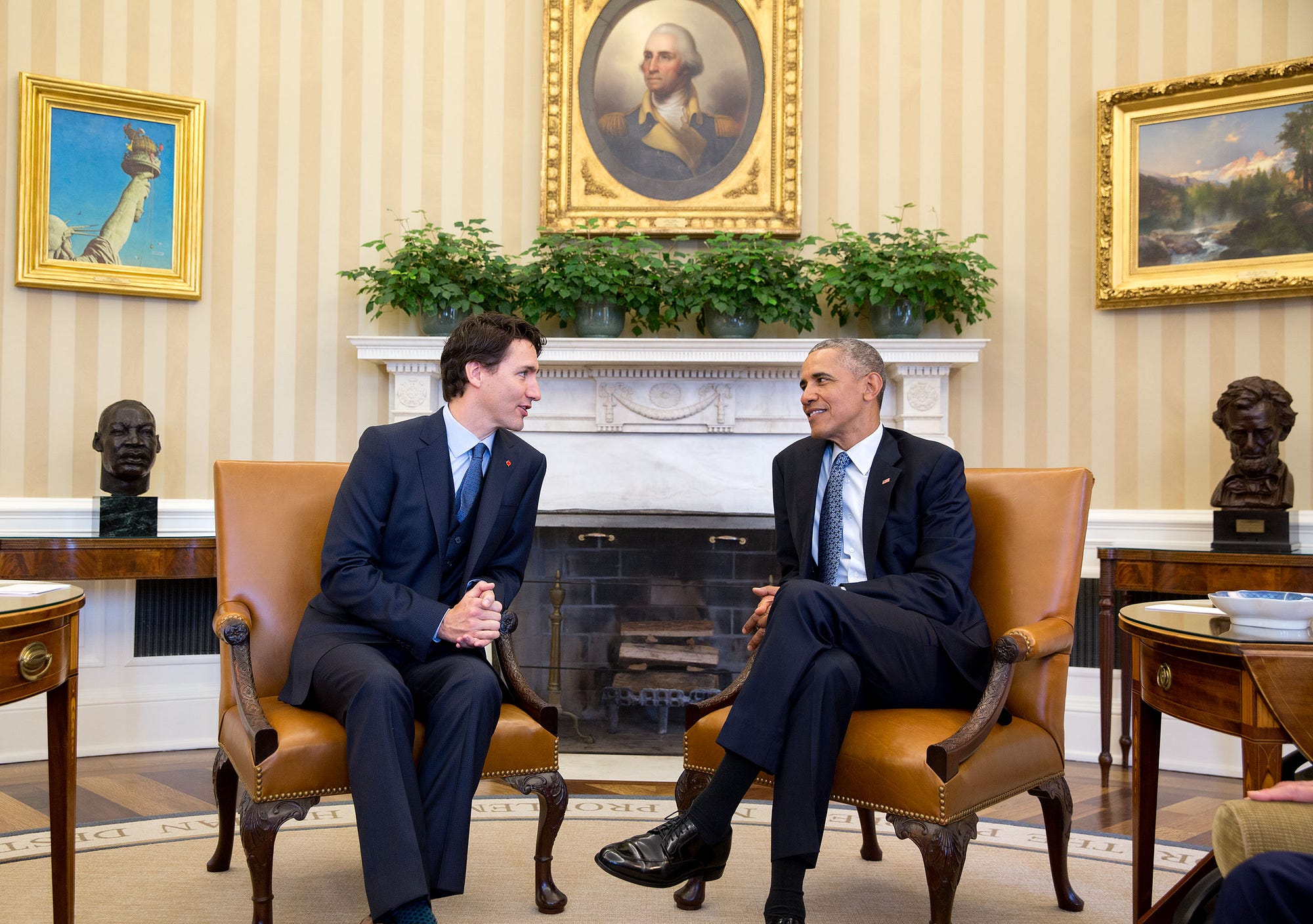 us presidents visit canada