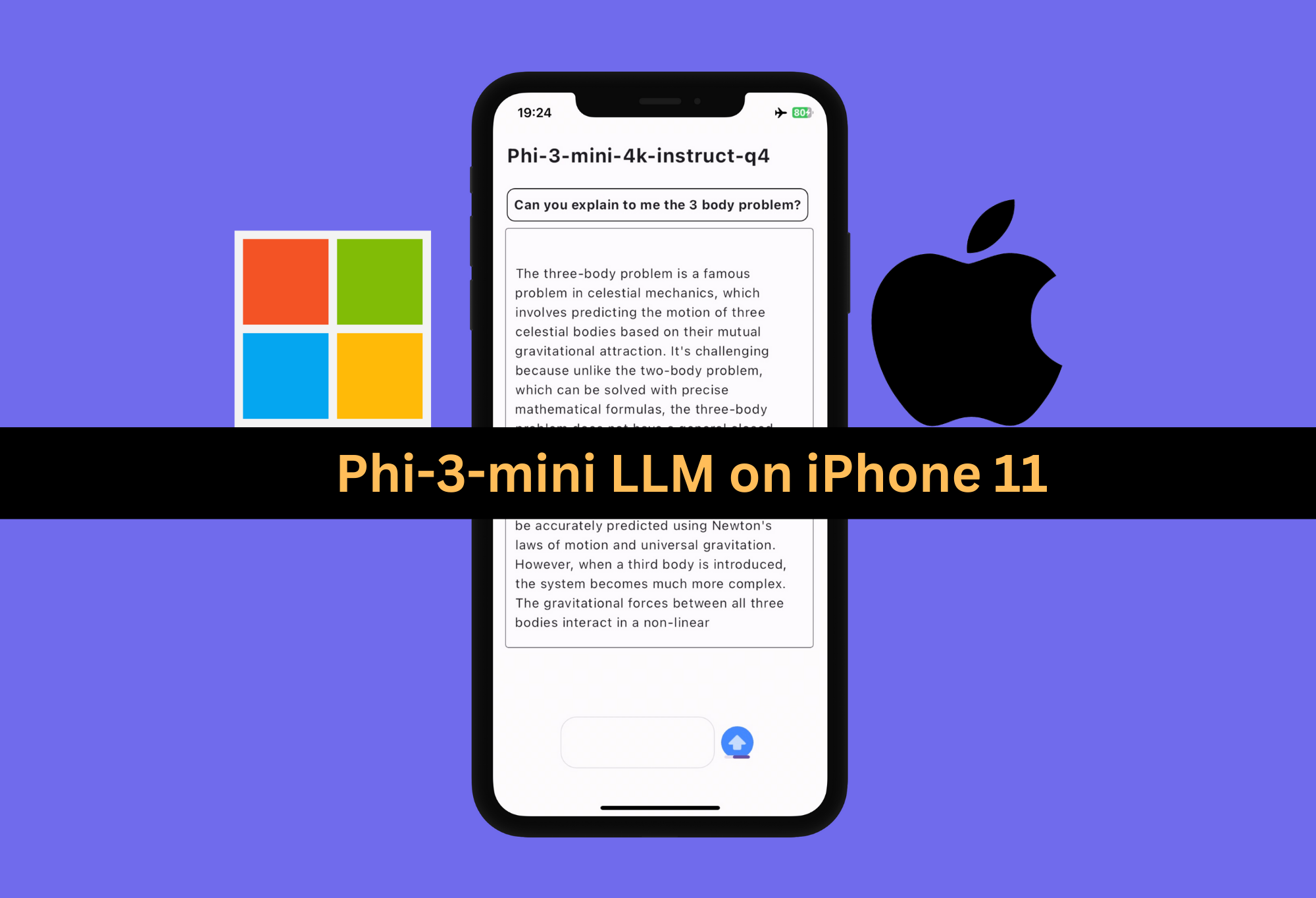 (Slowly) Running Microsoft’s Phi-3-Mini on iPhone 11