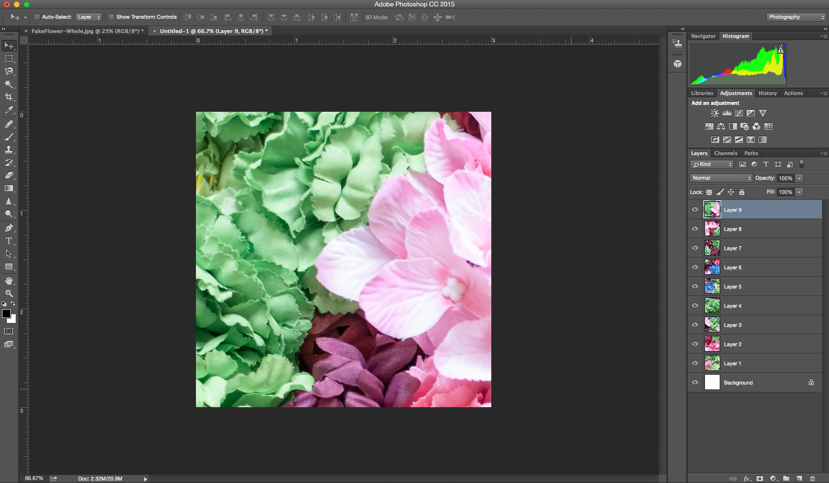 Photo Grid for Instagram with Photoshop CC 2015: Part 1