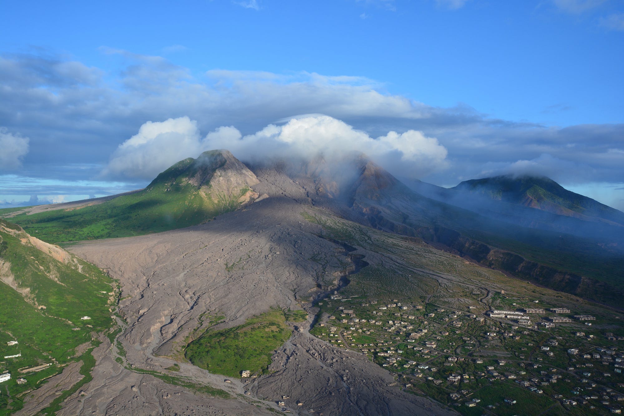  Volcano  at twenty Montserrat  s rise from the ashes