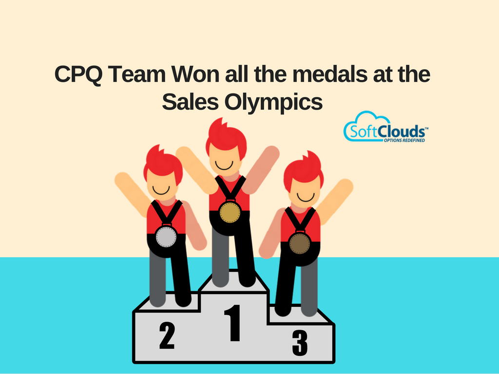 CPQ Team Won all the medals at the Sales Olympics