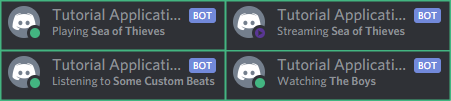 There are so many options for what a bot can do!