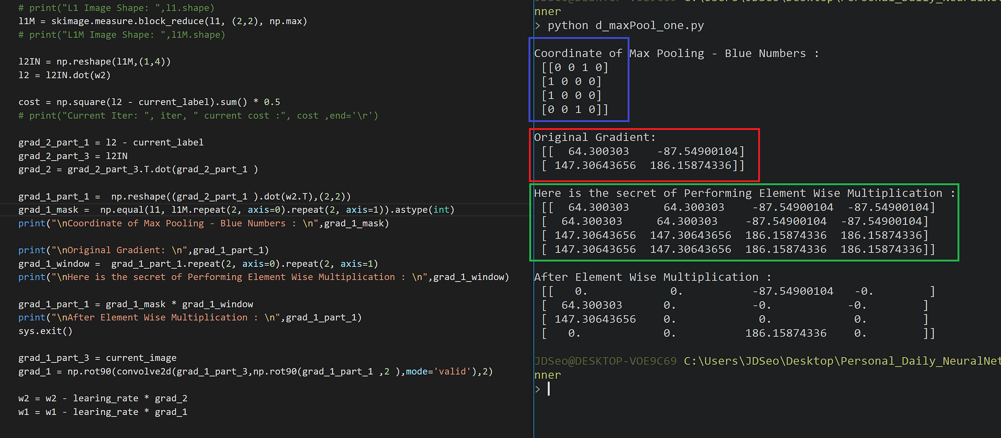 Only Numpy: Understanding Back Propagation for Max Pooling Layer in ...