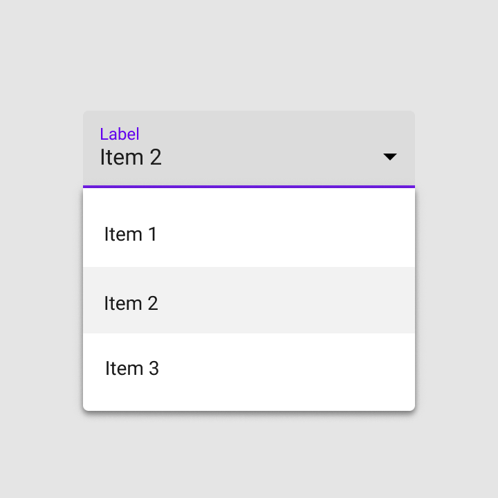 React Native Select Dropdown Style Example