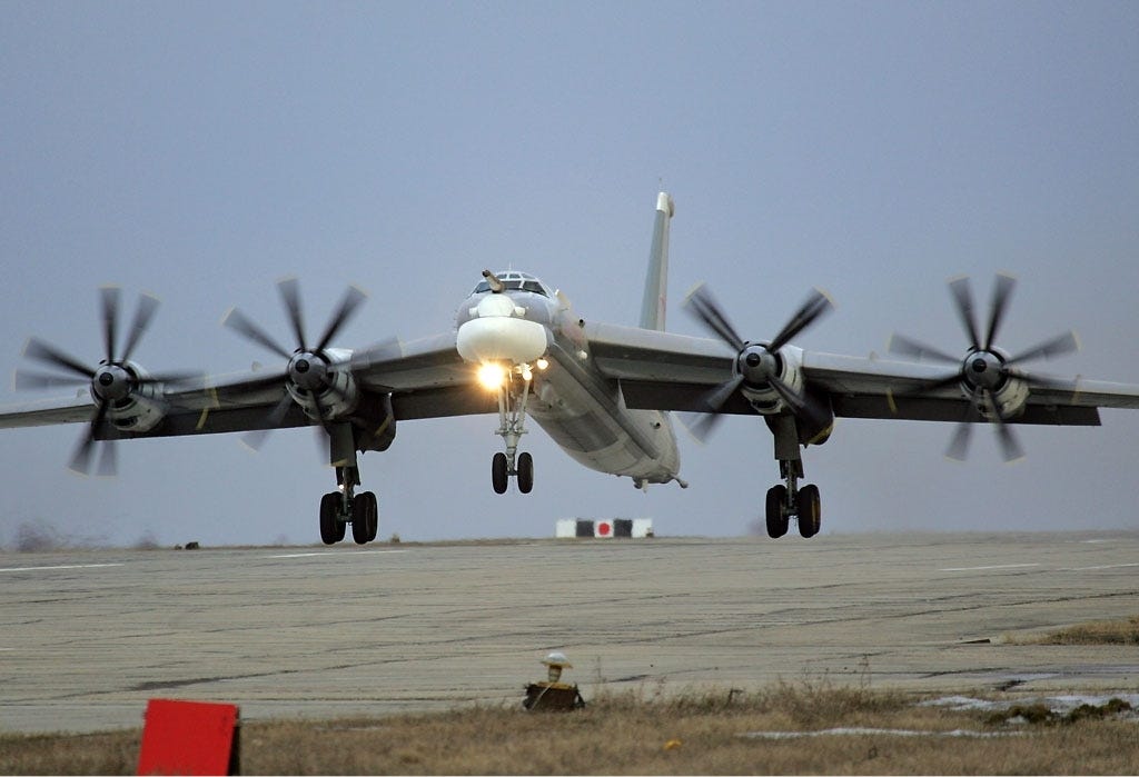 Tupolev Bear Blackjack Nuclear Bombers