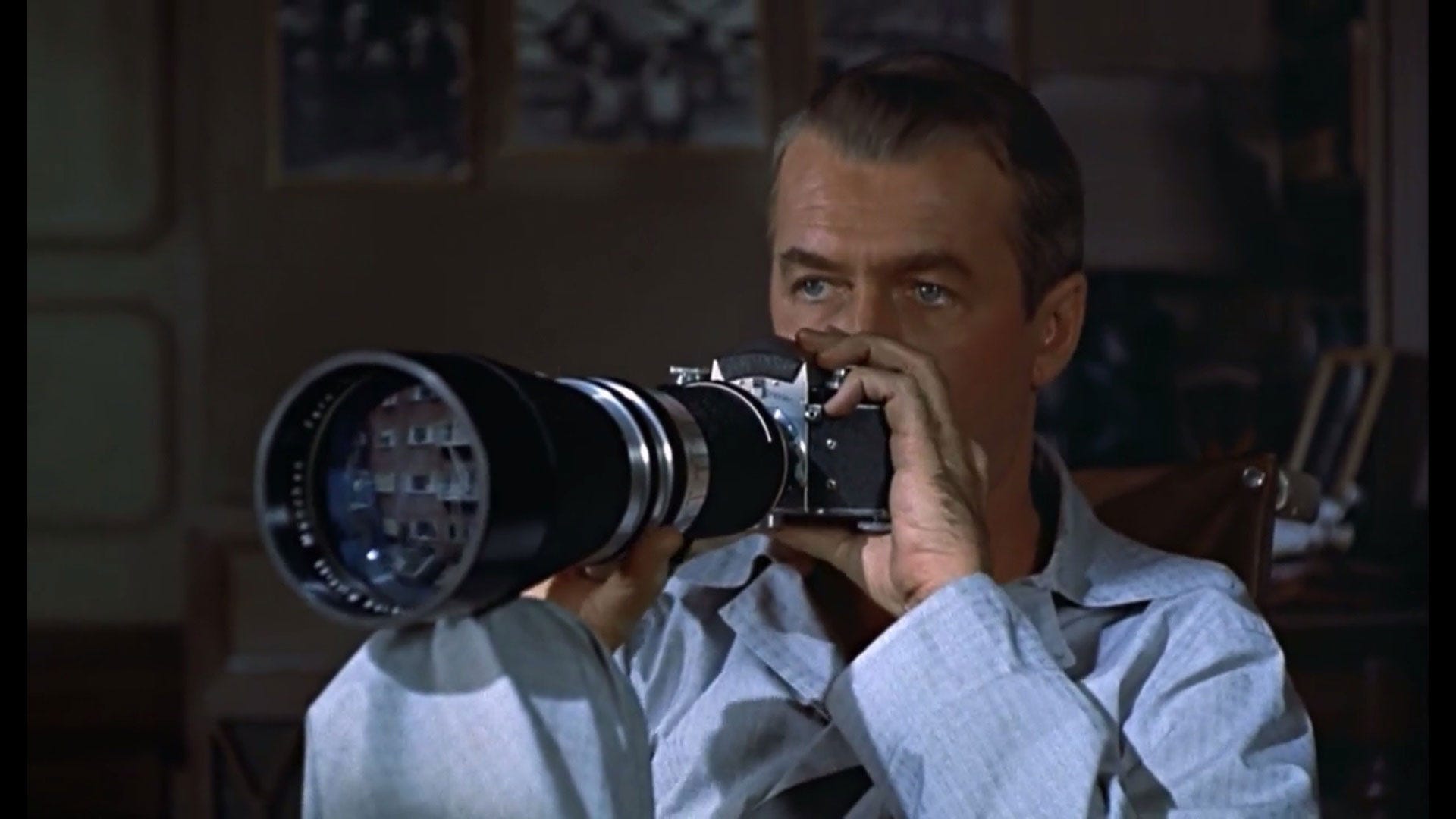 Hitchcock’s study in voyeurism Rear Window. Wess Haubrich Medium