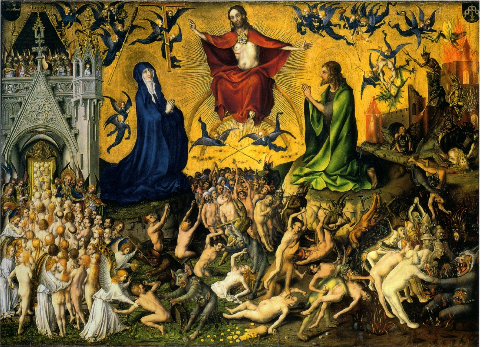 Resultado de imagem para stefan lochner last judgement