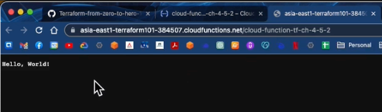 Cloud Function 回傳內容
