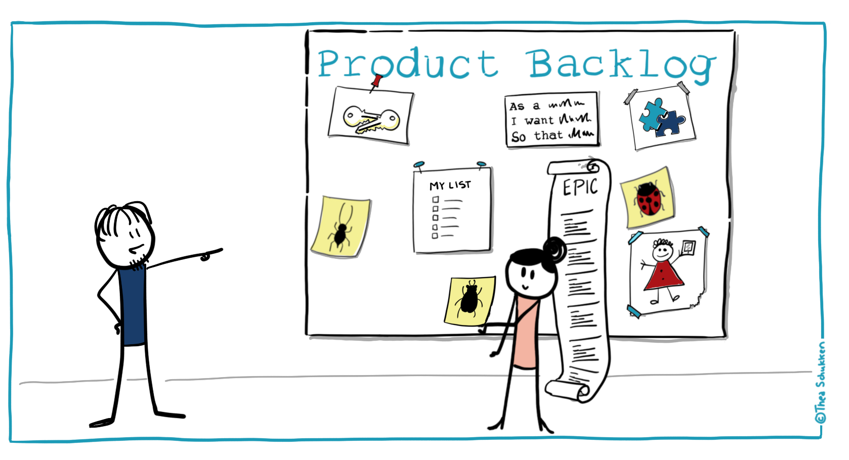 Myth: In Scrum, the Product Backlog has to consist out of ...