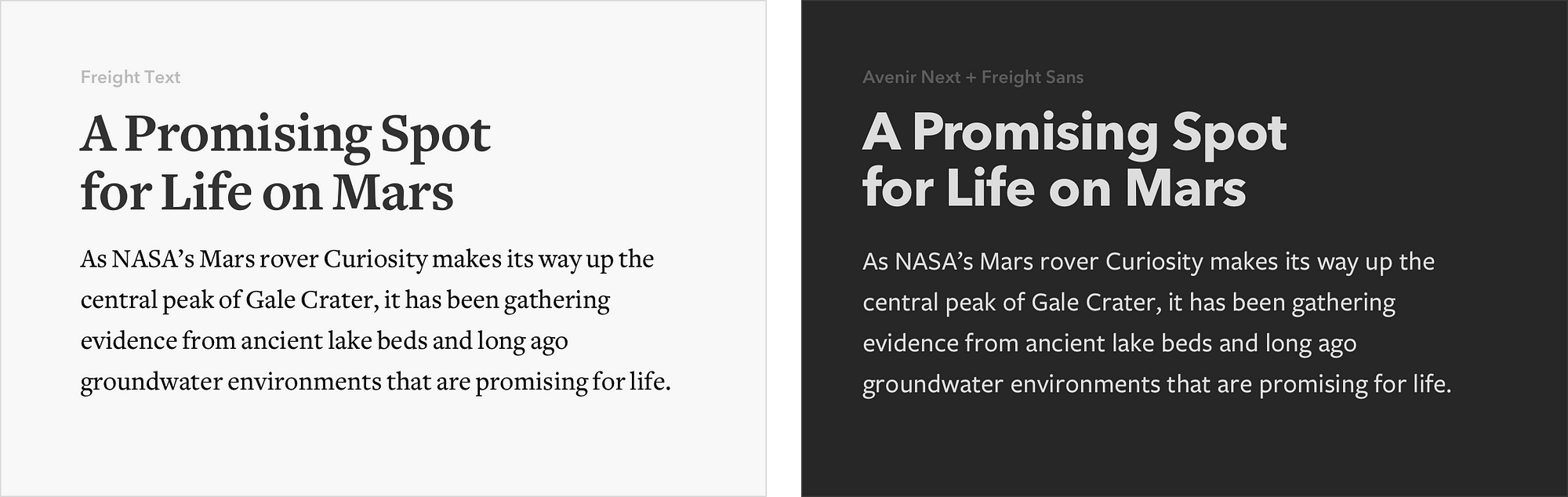 Mission to Mercury: Designing a clean reading experience for web articles