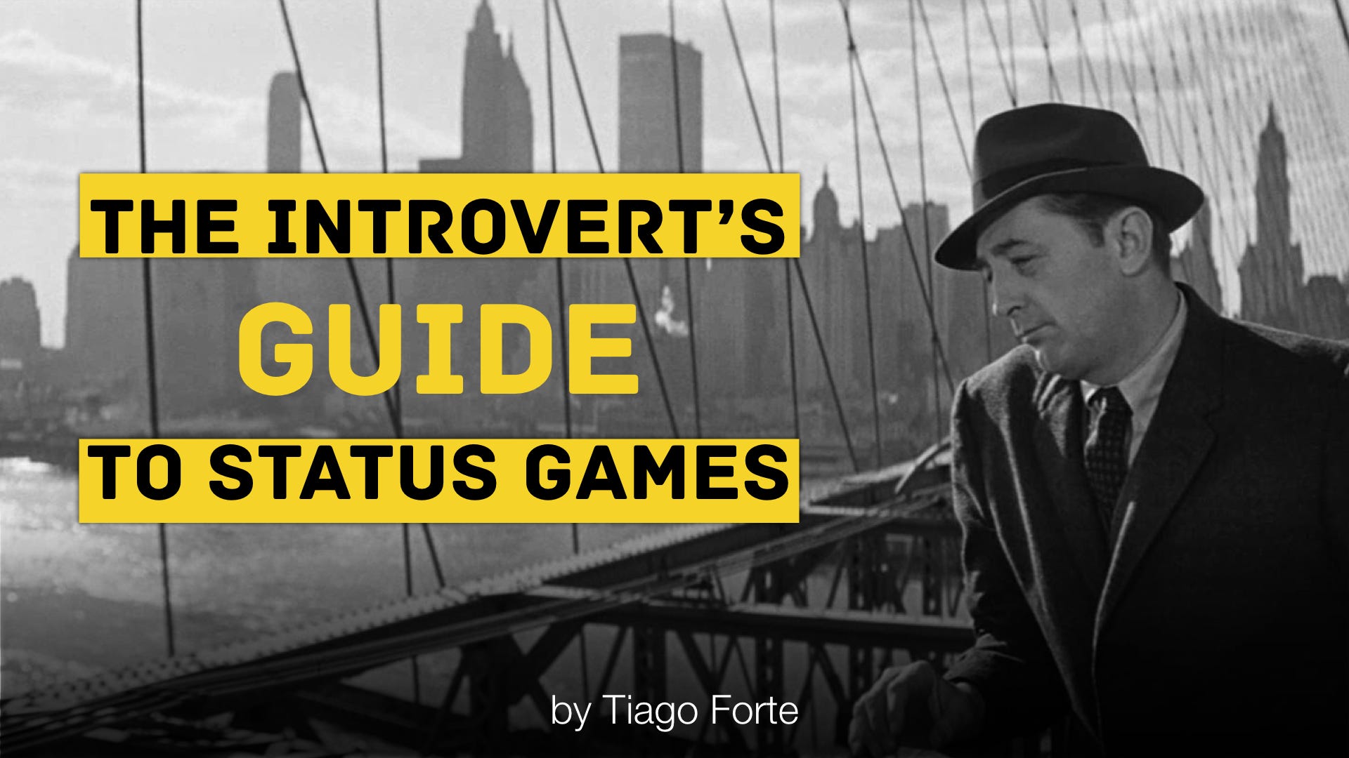 The Introvert’s Guide to Status Games