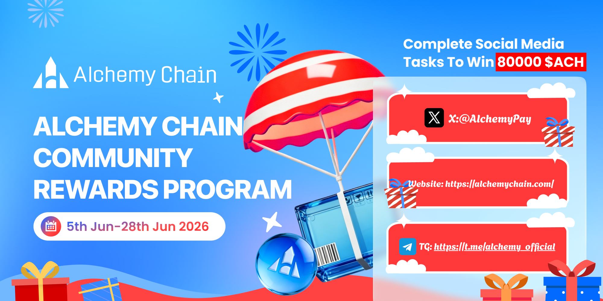  Let’s Build on Alchemy Chain — Community Rewards Program
