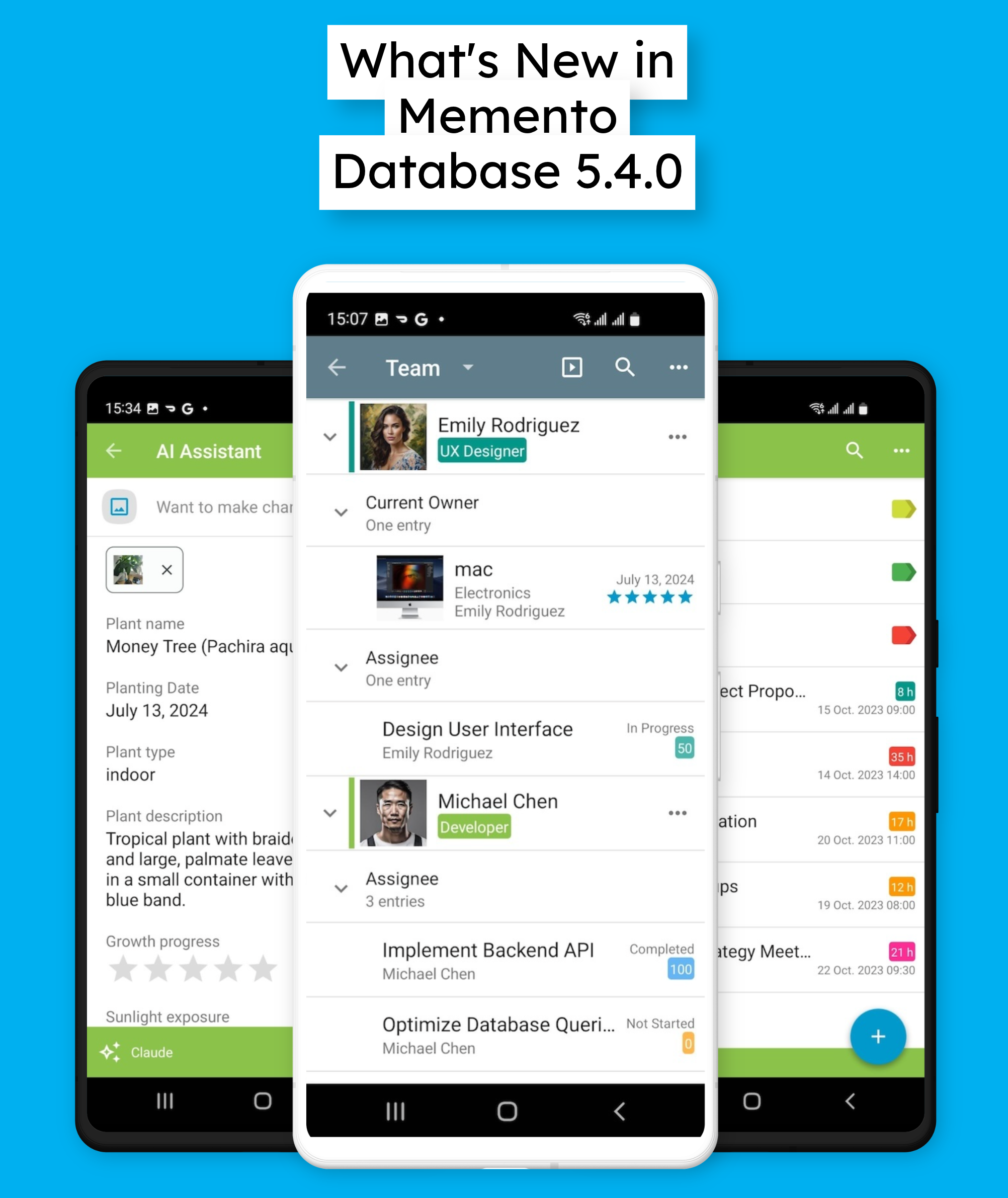 What’s New in Memento Database 5.4.0