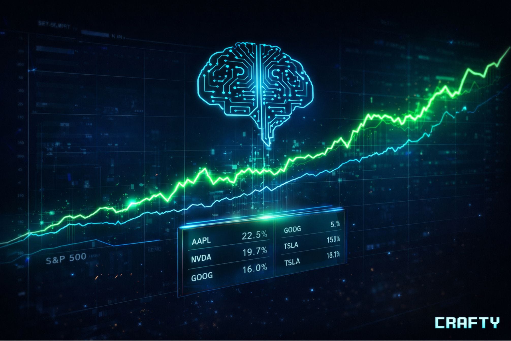 Claude Just Built a $50K Stock Portfolio From Scratch — And It’s Already Beating the S&P 500