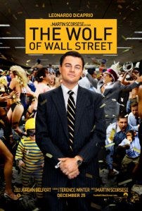 Affiche Wolf of wall street