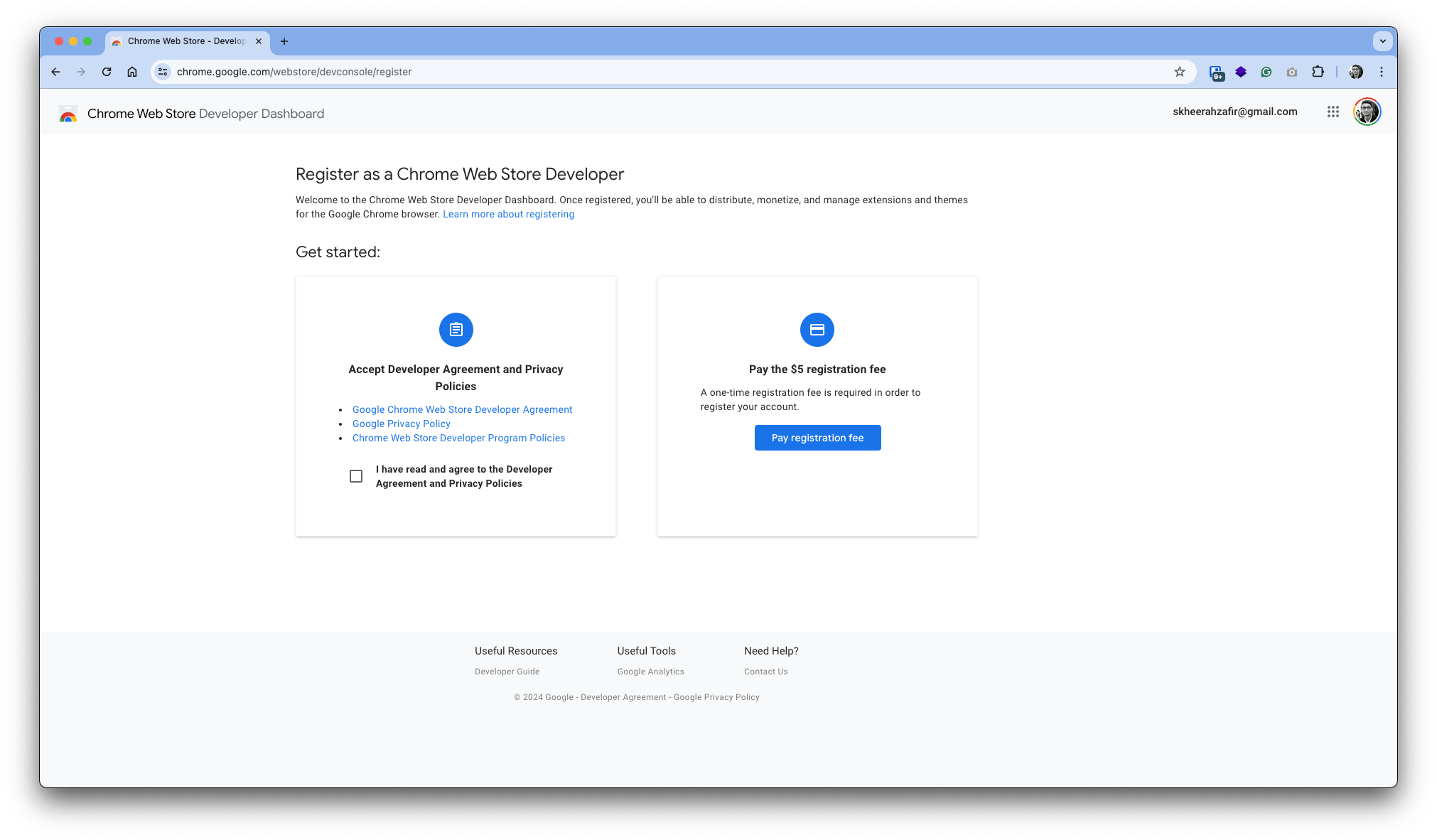 Publishing an Extension on the Chrome Web Store