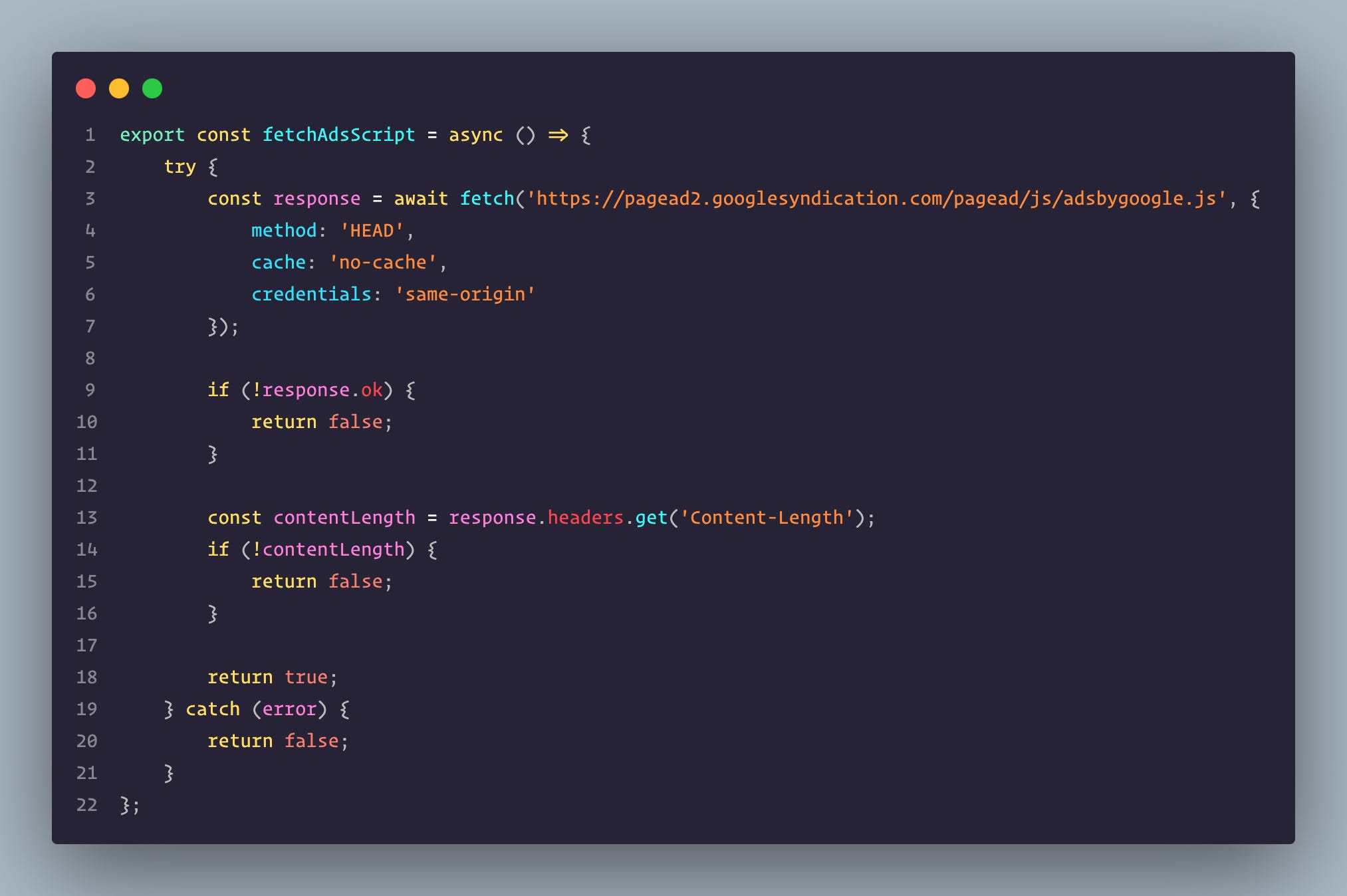 Detecting Blocked Google Ads with Simple and Effective JavaScript