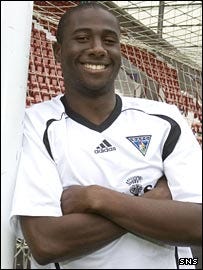 Sol Bamba at Dunfermline