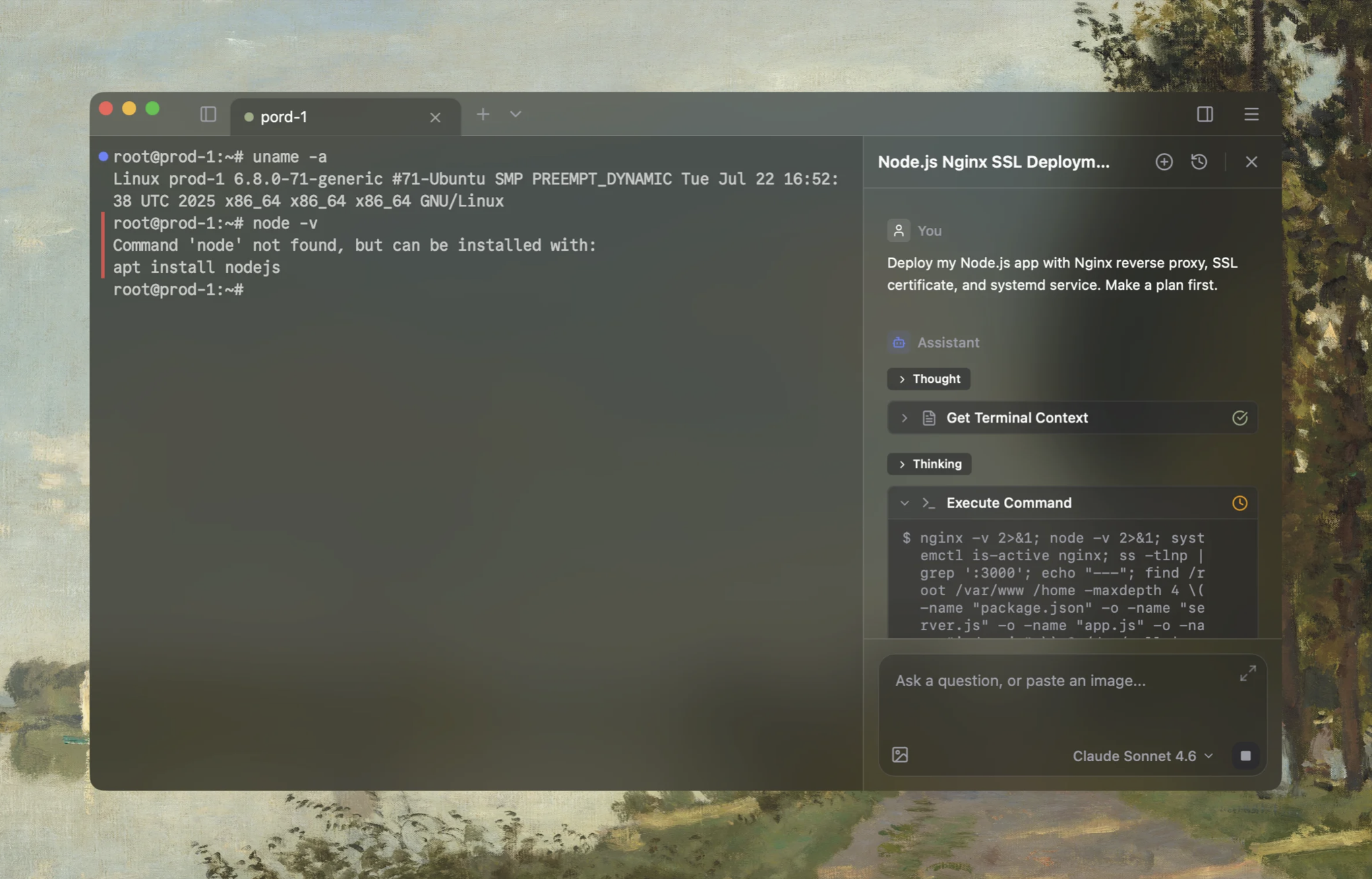 Rumus — an AI-native terminal for developers who live on servers