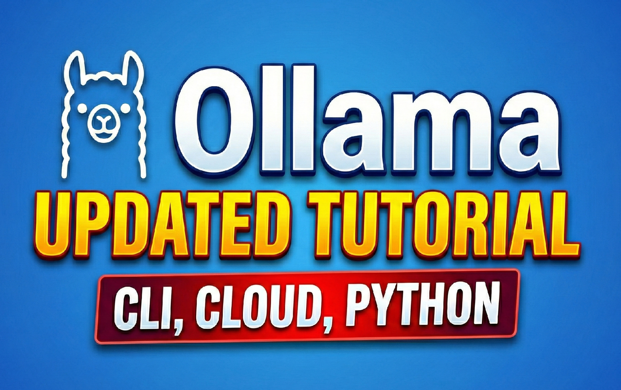 Ollama Tutorial: Run LLMs locally with Ollama — CLI, Cloud, Python