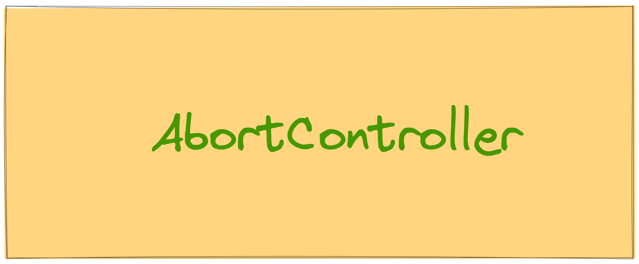 Best practices for using AbortController