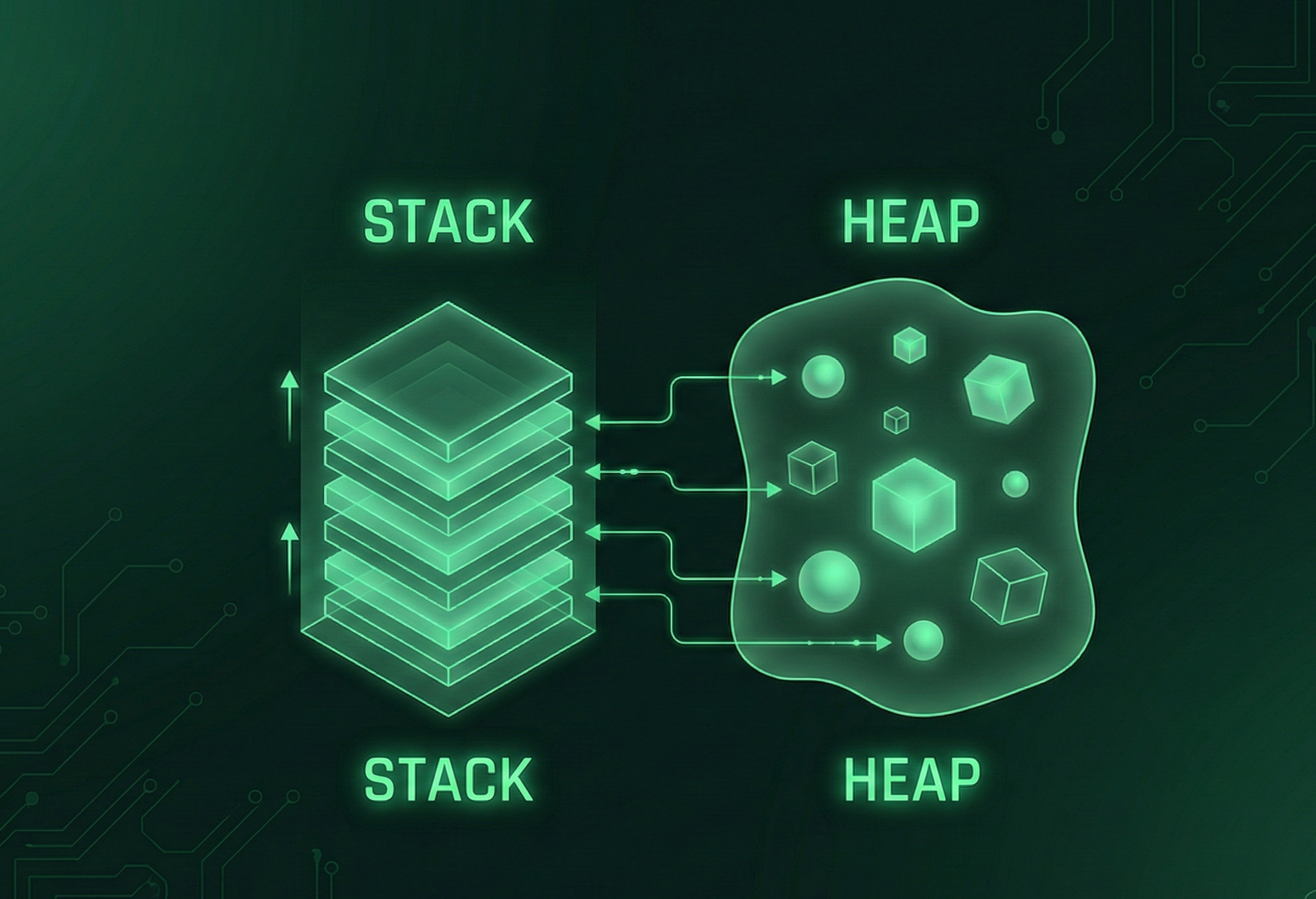 Why Java Uses a Stack n Heap Memory Model