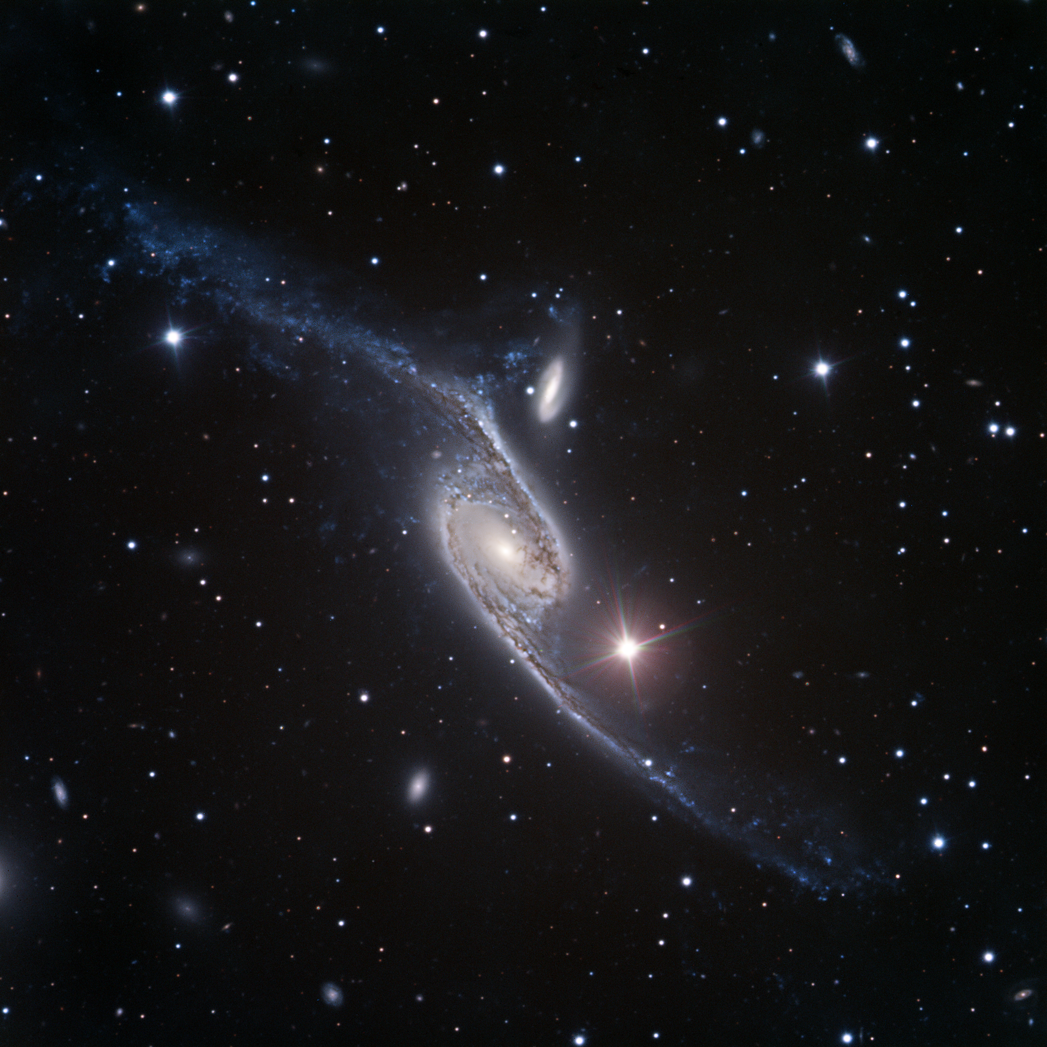 One of The Most Gigantic Spiral Galaxy Ever: NGC 6872 One of The Most Gigantic Spiral Galaxy Ever: NGC 6872