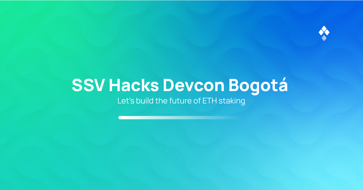 SSV Hacks Devcon Bogotá