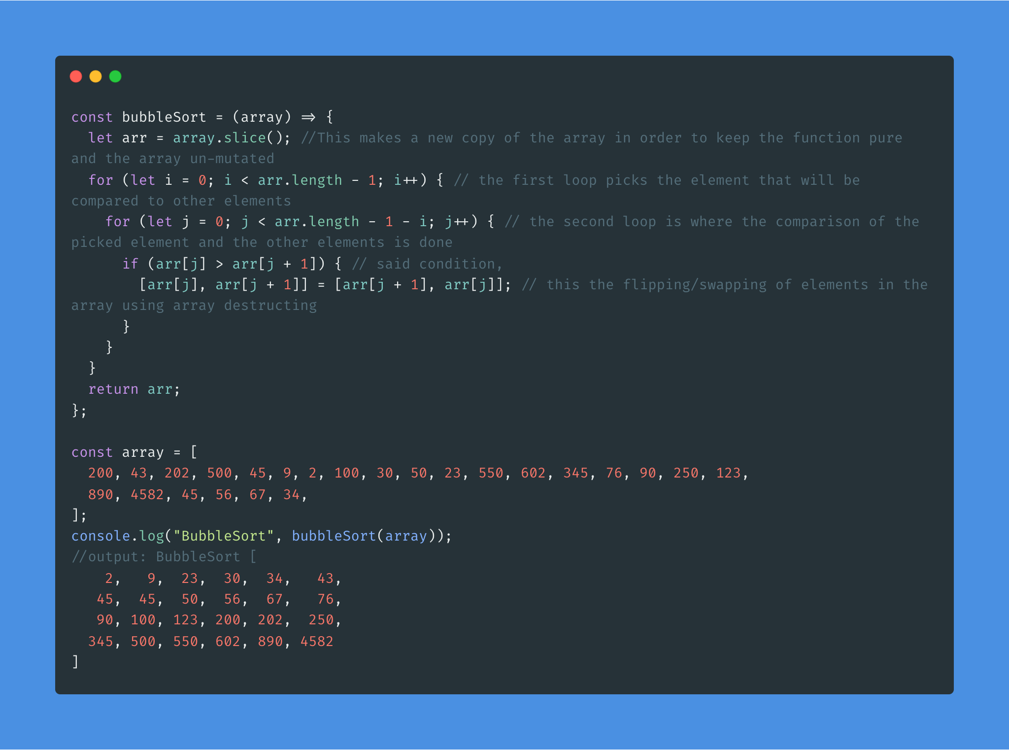 Bubble Sort